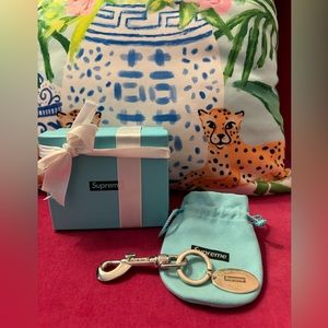 Supreme X Tiffany Key Chain